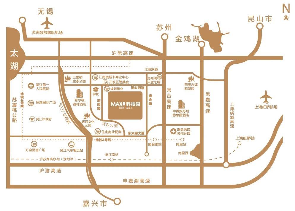 吴江MAX科技园区位图