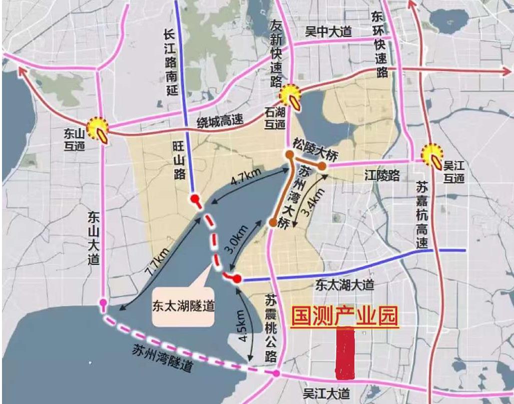 国测（苏州）智慧城市产业化基地区位图