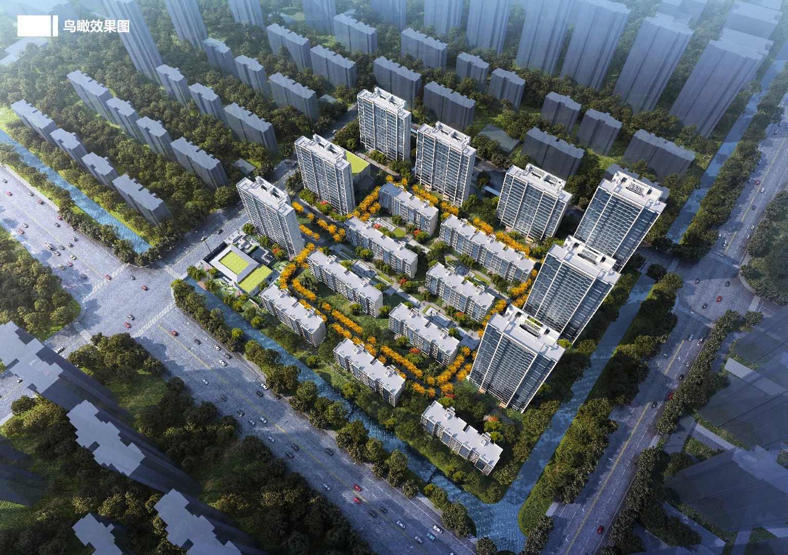 中铁建花语澜苑效果图